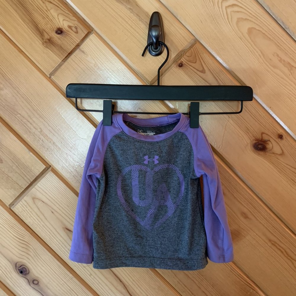 Under Armour Athletic Long Sleeve 12 Month Purple